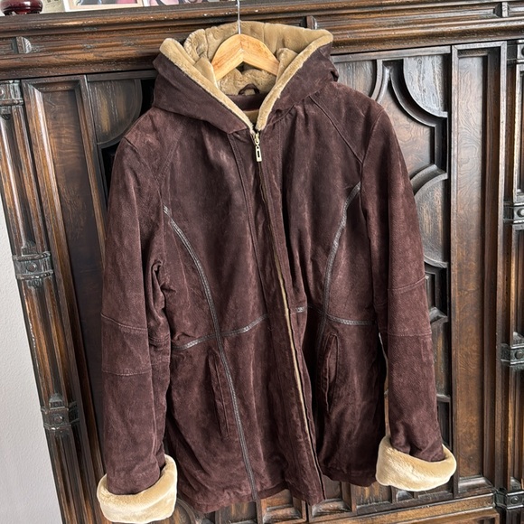Wilson’s genuine leather and suede brown size XL in great condition. - Picture 3 of 14